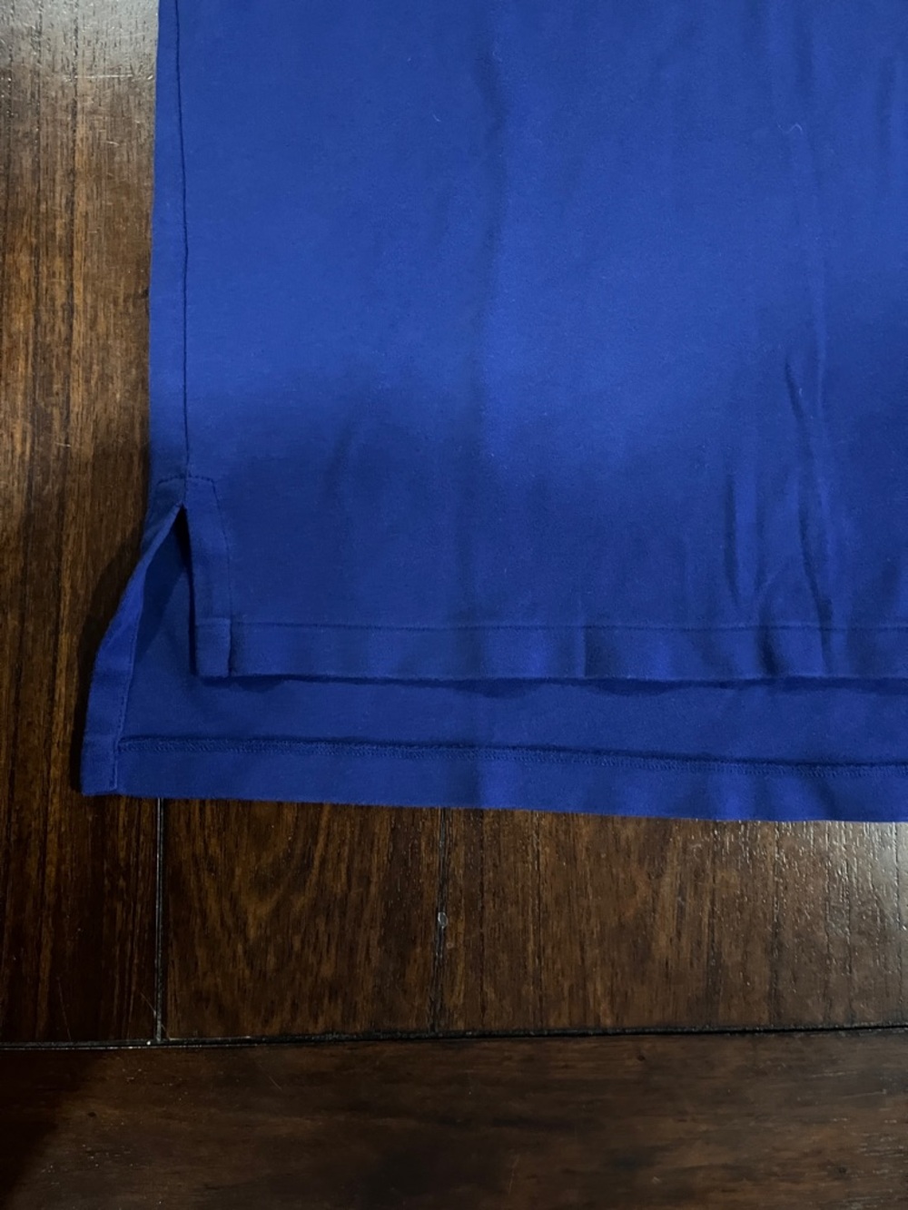 Polo by Ralph Lauren Men’s Polo Short sleeve Shirt - Blue with Red Pony - Picture 3 of 5